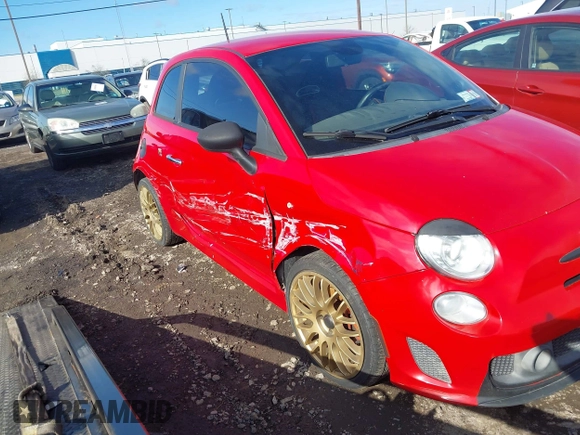 2013 FIAT 500 Abarth with VIN 3C3CFFFH5DT743455, listed as a IAAI auction lot 41995142 with 117,071 mi miles and . Bid and sale history available at DreamBid. Image 6.
