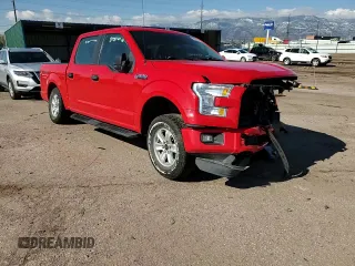 2015 Ford F-150 XLT with VIN 1FTEW1E85FKE49597, listed as a Copart auction lot 56359715 with 58,018 mi miles and Salvage title. Bid and sale history available at DreamBid. Image 13.