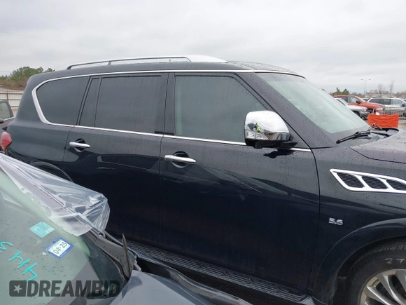 2017 Infiniti QX80 z VIN JN8AZ2NF0H9646542, wystawiony jako IAAI lot #41425103 z przebiegiem 124 488 mil mil oraz . Historia ofert i sprzedaży dostępna na DreamBid. Obrazek 13.