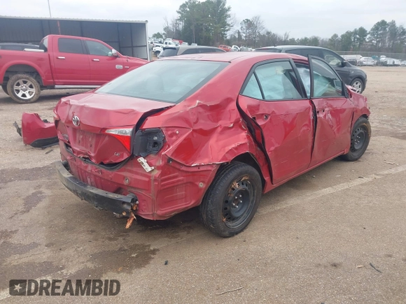 2016 Toyota Corolla L with VIN 5YFBURHE7GP479809, listed as a IAAI auction lot 41549083 with Not Provided miles and . Bid and sale history available at DreamBid. Image 4.