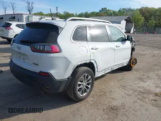 2021 Jeep Cherokee Altitude with VIN 1C4PJMLB6MD162634, listed as a IAAI auction lot 42102564 with 50,551 mi miles and . Bid and sale history available at DreamBid. Image 4.