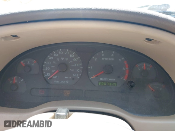 2002 Ford Mustang Standard z VIN 1FAFP40422F145109, wystawiony jako IAAI lot #42410131 z przebiegiem 200 734 mil mil oraz . Historia ofert i sprzedaży dostępna na DreamBid. Obrazek 7.