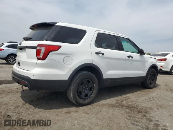 2016 Ford Police Interceptor Utility z VIN 1FM5K8AR5GGA78475, wystawiony jako Copart lot #54491025 z przebiegiem 158 495 mil mil oraz Czysty tytuł • Clean title. Historia ofert i sprzedaży dostępna na DreamBid. Obrazek 3.