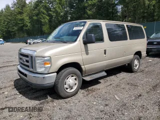 2012 Ford Econoline Passenger XL with VIN 1FBNE3BL4CDA32693, listed as a Copart auction lot 54065305 with 164,742 mi miles and Clean Title. Bid and sale history available at carsss.com. Image 1.