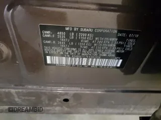 2019 Subaru Outback Touring z VIN 4S4BSETC7K3392056, wystawiony jako Copart lot #59589265 z przebiegiem 66 390 mil mil oraz Szkoda całkowita • Salvage title. Historia ofert i sprzedaży dostępna na DreamBid. Obrazek 13.