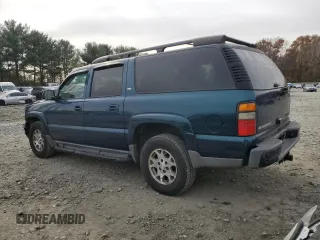2005 Chevrolet Suburban LS with VIN 3GNFK16Z65G261496, listed as a Copart auction lot 80455624 with 139,102 mi miles and Salvage Title. Bid and sale history available at carsss.com. Image 2.