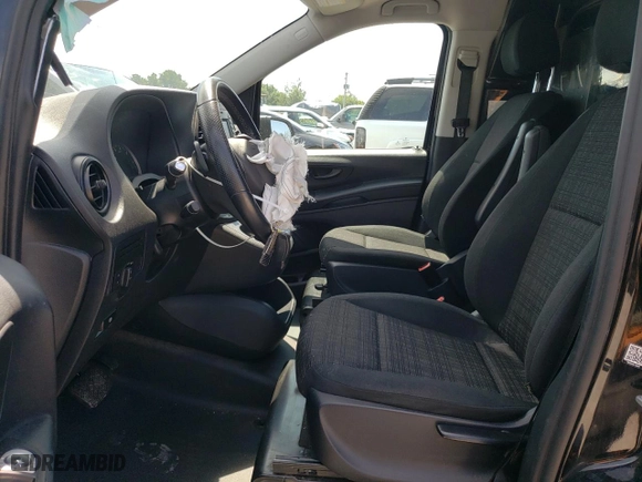 2020 Mercedes-Benz Metris Cargo Van with VIN W1YV0BEY0L3727010, listed as a Copart auction lot 61809493 with 56,924 mi miles. Bid and sale history available at carsss.com. Image 7.