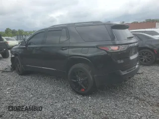 2021 Chevrolet Traverse Premier with VIN 1GNERKKW8MJ246357, listed as a Copart auction lot 58257635 with 89,543 mi miles and Salvage title. Bid and sale history available at DreamBid. Image 2.