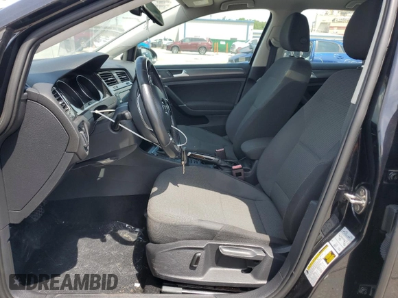 2019 Volkswagen Golf S with VIN 3VWG57AU7KM013240, listed as a Copart auction lot 59143265 with 112,228 mi miles and Salvage title. Bid and sale history available at DreamBid. Image 7.