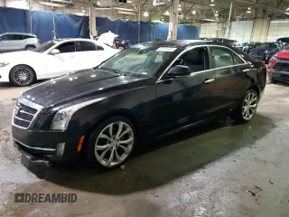 2015 Cadillac ATS Premium with VIN 1G6AL5SX7F0127049, listed as a Copart auction lot 43174195 with 92,896 mi miles and Clean Title. Bid and sale history available at carsss.com. Image 1.
