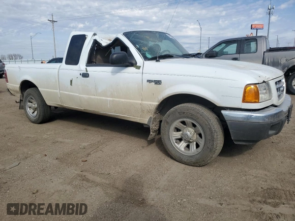 2002 Ford Ranger XLT Appearance with VIN 1FTYR44E32PA09484, listed as a Copart auction lot 49985195 with 76,667 mi miles and Salvage Title. Bid and sale history available at carsss.com. Image 4.