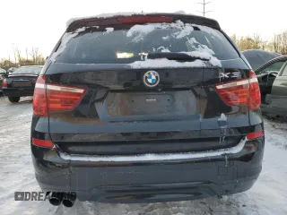 2016 BMW X3 xDrive28i with VIN 5UXWX9C56G0D72472, listed as a Copart auction lot 87947105 with 108,023 mi miles and Salvage Title. Bid and sale history available at DreamBid. Image 6.