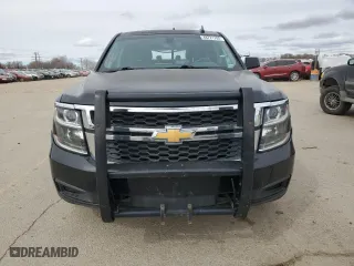 2017 Chevrolet Tahoe Commercial with VIN 1GNSKDEC9HR205490, listed as a Copart auction lot 48721705 with 158,853 mi miles and Salvage Title. Bid and sale history available at carsss.com. Image 5.