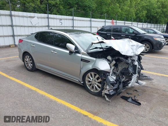 2015 Kia Optima EX с VIN 5XXGN4A74FG517263, выставлен на аукционе IAAI как лот 42299534 с пробегом 116 875 миль миль и . История ставок и продаж доступна на DreamBid. Изображение 1.