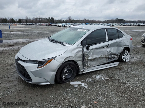 2024 Toyota Corolla LE with VIN 5YFB4MDE1RP215299, listed as a Copart auction lot 46051005 with 7,004 mi miles and Salvage Title. Bid and sale history available at carsss.com. Image 1.