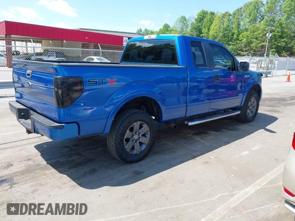2013 Ford F-150 XL with VIN 1FTFX1EF8DFB07826, listed as a IAAI auction lot 42187529 with 140,443 mi miles and . Bid and sale history available at DreamBid. Image 4.