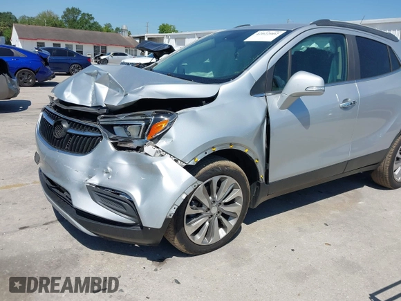 2019 Buick Encore Preferred with VIN KL4CJASB6KB828473, listed as a IAAI auction lot 42022002 with 59,705 mi miles. Bid and sale history available at carsss.com. Image 2.