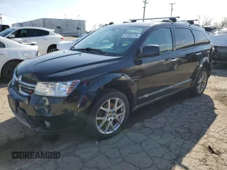 2013 Dodge Journey Crew with VIN 3C4PDCDG4DT588442, listed as a Copart auction lot 51350775 with 151,172 mi miles and Salvage title. Bid and sale history available at DreamBid. Image 1.