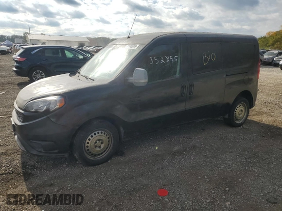 2019 Ram ProMaster City Cargo Tradesman with VIN ZFBHRFAB4K6M53813, listed as a Copart auction lot 72140683 with 249,818 mi miles and . Bid and sale history available at DreamBid. Image 1.