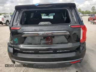2023 GMC Yukon XL Denali Ultimate with VIN 1GKS2KKLXPR359582, listed as a Copart auction lot 72972284 with 24,366 mi miles and Salvage Title. Bid and sale history available at carsss.com. Image 6.