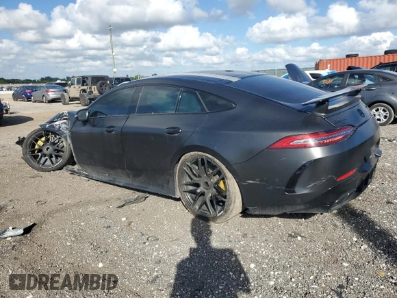 2019 Mercedes-Benz AMG GT 63 S z VIN WDD7X8KB8KA001827, wystawiony jako Copart lot #76978544 z przebiegiem Nie podano mil oraz Szkoda całkowita • Salvage title. Historia ofert i sprzedaży dostępna na DreamBid. Obrazek 2.