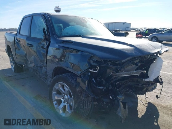 2022 Ram 1500 Big Horn with VIN 1C6RRFFG3NN427016, listed as a IAAI auction lot 41456388 with 21,350 mi miles. Bid and sale history available at carsss.com. Image 1.