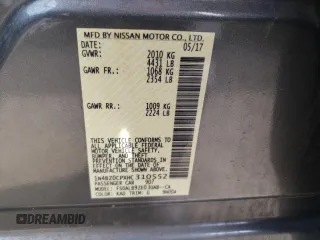 2017 Nissan LEAF SL with VIN 1N4BZ0CPXHC310552, listed as a Copart auction lot 45994683 with 45,270 mi miles. Bid and sale history available at carsss.com. Image 13.