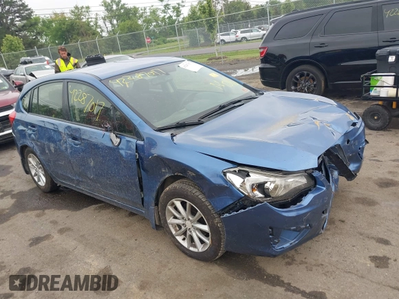 2014 Subaru Impreza Premium z VIN JF1GPAC64E8278639, wystawiony jako IAAI lot #42287017 z przebiegiem 118 166 mil mil oraz . Historia ofert i sprzedaży dostępna na DreamBid. Obrazek 1.