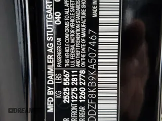 2019 Mercedes-Benz E 63 S AMG with VIN WDDZF8KB9KA507467, listed as a Copart auction lot 56385015 with 58,603 mi miles and Salvage Title. Bid and sale history available at DreamBid. Image 13.