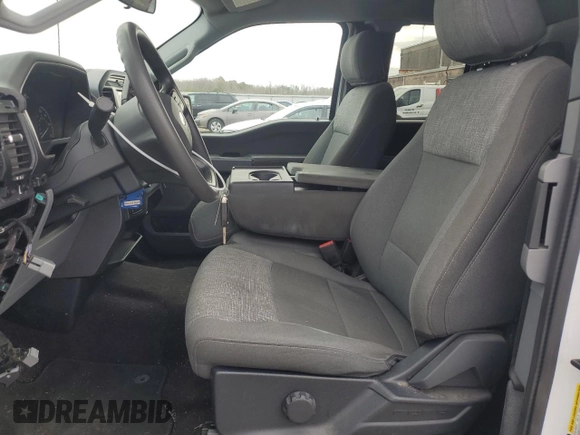 2021 Ford F-150 XL with VIN 1FTEX1CP9MKE07079, listed as a Copart auction lot 85734764 with 90,771 mi miles and Salvage title. Bid and sale history available at DreamBid. Image 7.