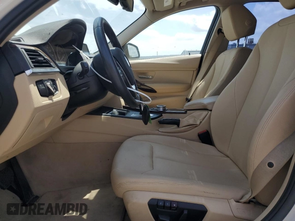2014 BMW 3 Series 328i with VIN WBA3C1C5XEK111181, listed as a Copart auction lot 54381165 with 98,280 mi miles and Salvage title. Bid and sale history available at DreamBid. Image 7.