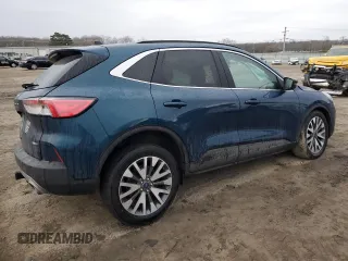 2020 Ford Escape Titanium z VIN 1FMCU9J91LUA73891, wystawiony jako Copart lot #89178475 z przebiegiem 35 579 mil mil oraz Szkoda całkowita • Salvage title. Historia ofert i sprzedaży dostępna na DreamBid. Obrazek 3.