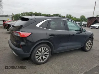 2021 Ford Escape Titanium with VIN 1FMCU9J97MUA58524, listed as a Copart auction lot 61045765 with 91,575 mi miles and Clean title. Bid and sale history available at DreamBid. Image 3.