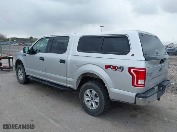 2017 Ford F-150 XL with VIN 1FTEW1EG4HKC87715, listed as a IAAI auction lot 41900701 with 80,786 mi miles. Bid and sale history available at carsss.com. Image 3.