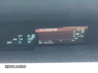 2012 Toyota Prius One with VIN JTDKN3DU8C0333155, listed as a IAAI auction lot 42062427 with 190,320 mi miles. Bid and sale history available at carsss.com. Image 7.