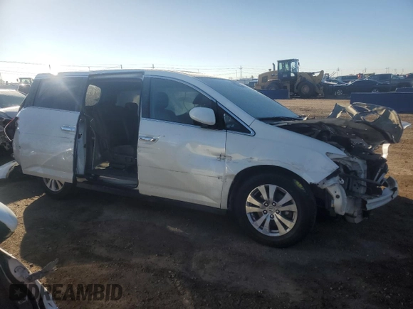 2015 Honda Odyssey EX-L z VIN 5FNRL5H64FB042928, wystawiony jako Copart lot #47120355 z przebiegiem Nie podano mil oraz Szkoda całkowita • Salvage title. Historia ofert i sprzedaży dostępna na DreamBid. Obrazek 4.