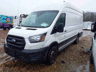 2020 Ford Transit Cargo with VIN 1FTBR3X89LKA10949, listed as a IAAI auction lot 41565082 with 156,494 mi miles. Bid and sale history available at carsss.com. Image 2.