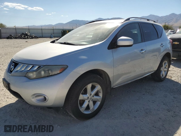 2009 Nissan Murano LE with VIN JN8AZ18W79W118795, listed as a Copart auction lot 73111444 with 215,172 mi miles and Clean Title. Bid and sale history available at carsss.com. Image 1.