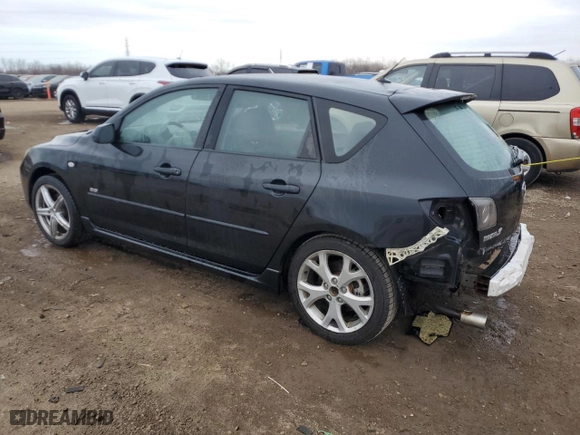 2008 Mazda Mazda3 s Sport with VIN JM1BK343781134650, listed as a Copart auction lot 50609555 with 106,018 mi miles and Salvage Title. Bid and sale history available at carsss.com. Image 2.