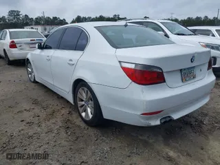 2005 BMW 5 Series 530i with VIN WBANA73585B817387, listed as a IAAI auction lot 41183425 with 269,325 mi miles. Bid and sale history available at carsss.com. Image 3.
