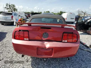 2005 Ford Mustang Deluxe z VIN 1ZVFT84N655177326, wystawiony jako Copart lot #59206775 z przebiegiem 134 187 mil mil oraz Szkoda całkowita • Salvage title. Historia ofert i sprzedaży dostępna na DreamBid. Obrazek 6.