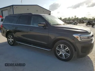 2022 Ford Expedition Max XLT with VIN 1FMJK1JT5NEA40819, listed as a Copart auction lot 51593835 with 14,896 mi miles and Salvage title. Bid and sale history available at DreamBid. Image 4.