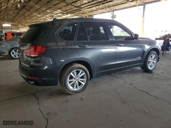 2015 BMW X5 sDrive35i with VIN 5UXKR2C59F0H35443, listed as a Copart auction lot 47558305 with 0 mi miles and Clean Title. Bid and sale history available at carsss.com. Image 3.