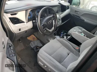 2019 Toyota Sienna LE Auto Access Seat with VIN 5TDKZ3DC3KS990873, listed as a Copart auction lot 51124495 with 87,532 mi miles and Salvage Title. Bid and sale history available at DreamBid. Image 8.