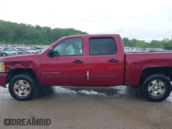 2007 Chevrolet Silverado 1500 LTZ with VIN 2GCEK13M971635849, listed as a IAAI auction lot 42108671 with 240,844 mi miles. Bid and sale history available at carsss.com. Image 14.