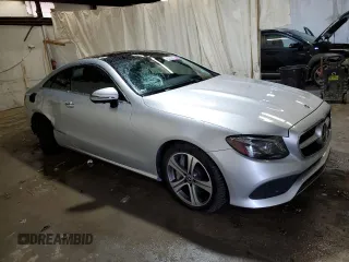 2018 Mercedes-Benz E-Class E 400 with VIN WDD1J6GB8JF007696, listed as a Copart auction lot 45829433 with 59,171 mi miles. Bid and sale history available at carsss.com. Image 4.