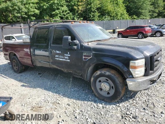 2008 Ford F-350 with VIN 1FTWW30R08EC00688, listed as a Copart auction lot 61380664 with 316,878 mi miles and Clean title. Bid and sale history available at DreamBid. Image 4.