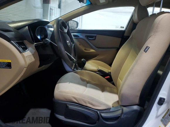 2013 Hyundai Elantra Limited z VIN 5NPDH4AE8DH319666, wystawiony jako Copart lot #54671365 z przebiegiem 89 473 mil mil oraz Szkoda całkowita • Salvage title. Historia ofert i sprzedaży dostępna na DreamBid. Obrazek 7.