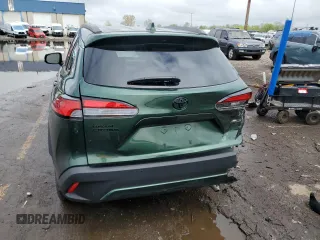 2022 Toyota Corolla Cross XLE with VIN 7MUDAABG6NV006829, listed as a Copart auction lot 55626965 with 23,187 mi miles and Salvage title. Bid and sale history available at DreamBid. Image 6.