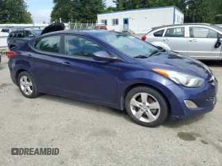 2013 Hyundai Elantra GLS with VIN 5NPDH4AE7DH441418, listed as a Copart auction lot 64474495 with 201,244 mi miles and Clean title. Bid and sale history available at DreamBid. Image 4.